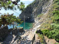 Corniglia beach, Cinque Terre, Liguria
