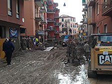 Cinque Terre in the first months after the floods, Italy